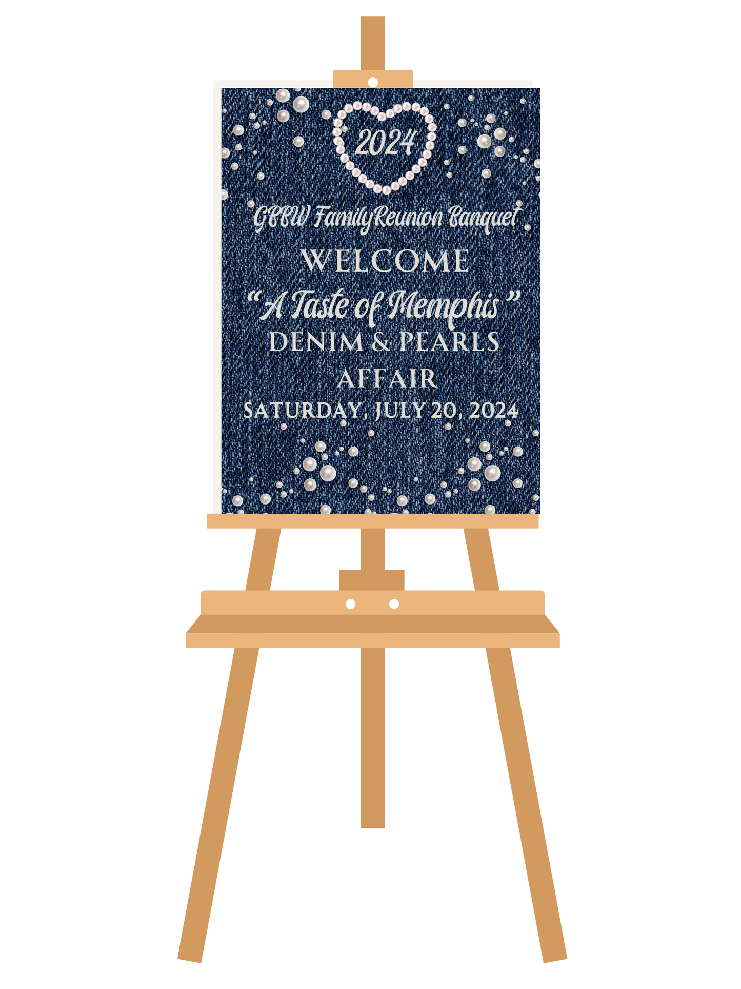 2024 GBBW Family Reunion Signs
