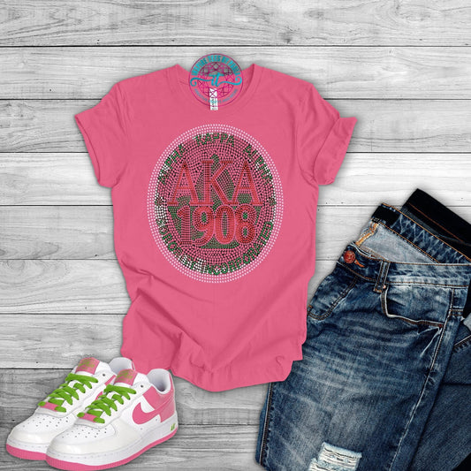 AKA 1908 Bling Tee