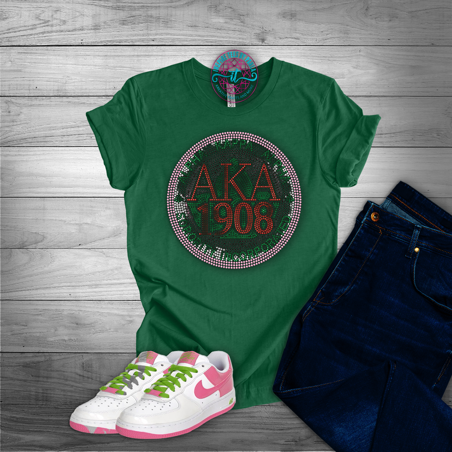 AKA 1908 Bling Tee