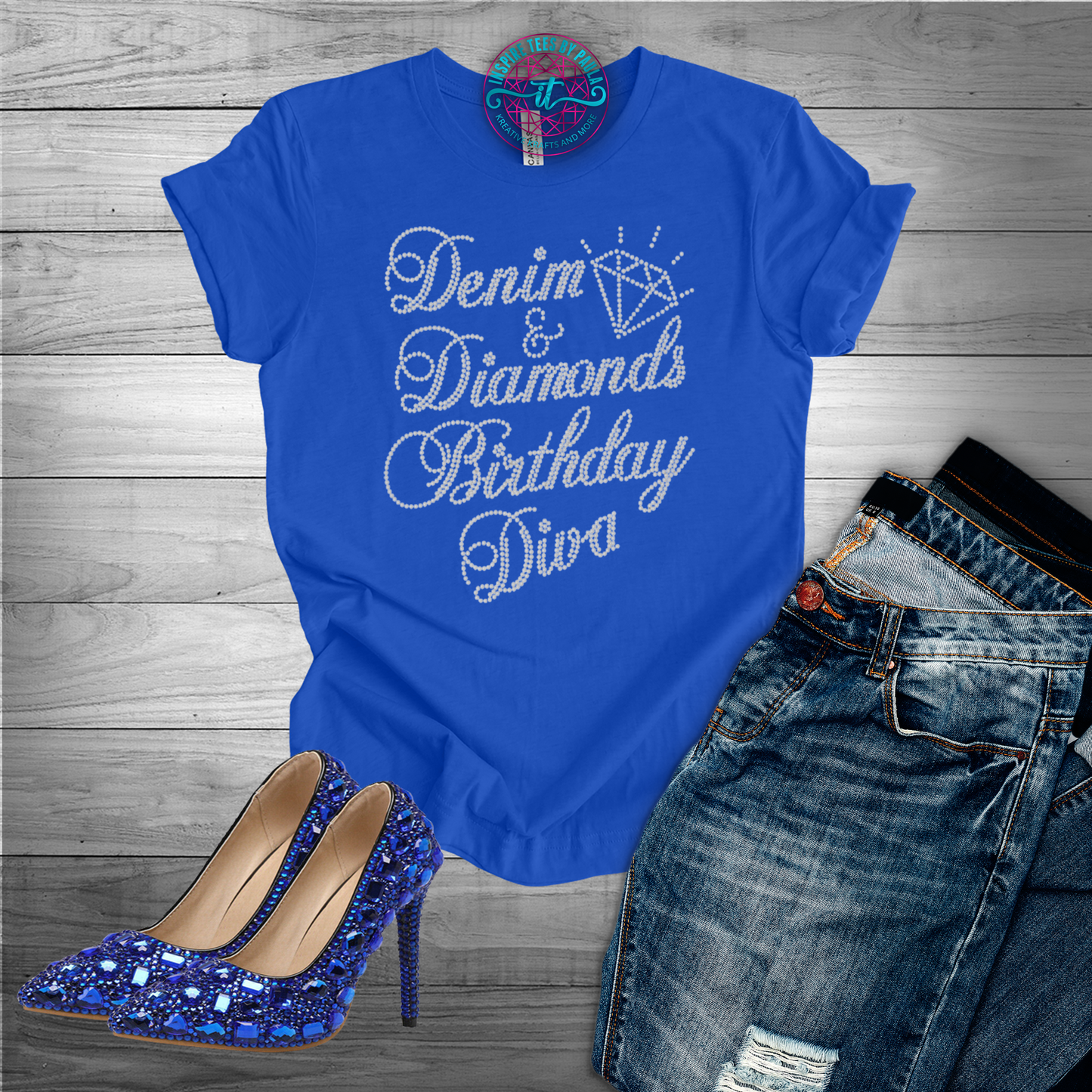 Denim & Diamonds Birthday Diva