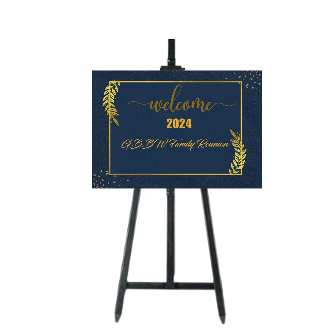 2024 GBBW Family Reunion Signs