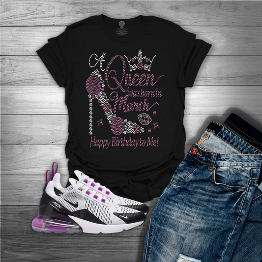 March Queen Birthday Tee
