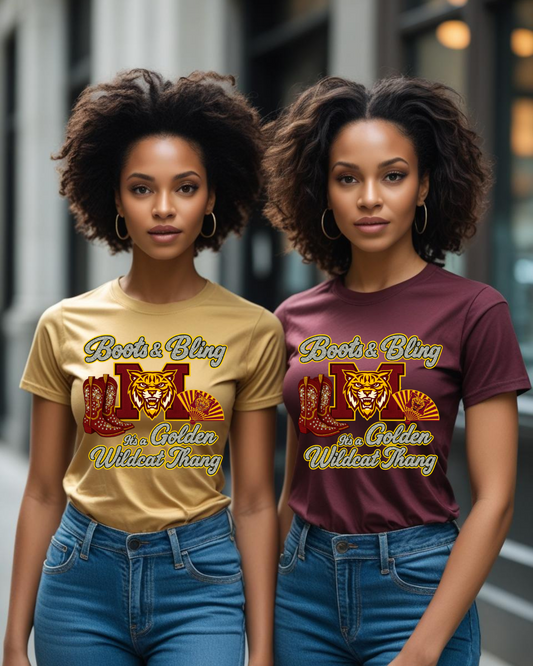 Boots and Bling – It’s a Golden Wildcat Thang