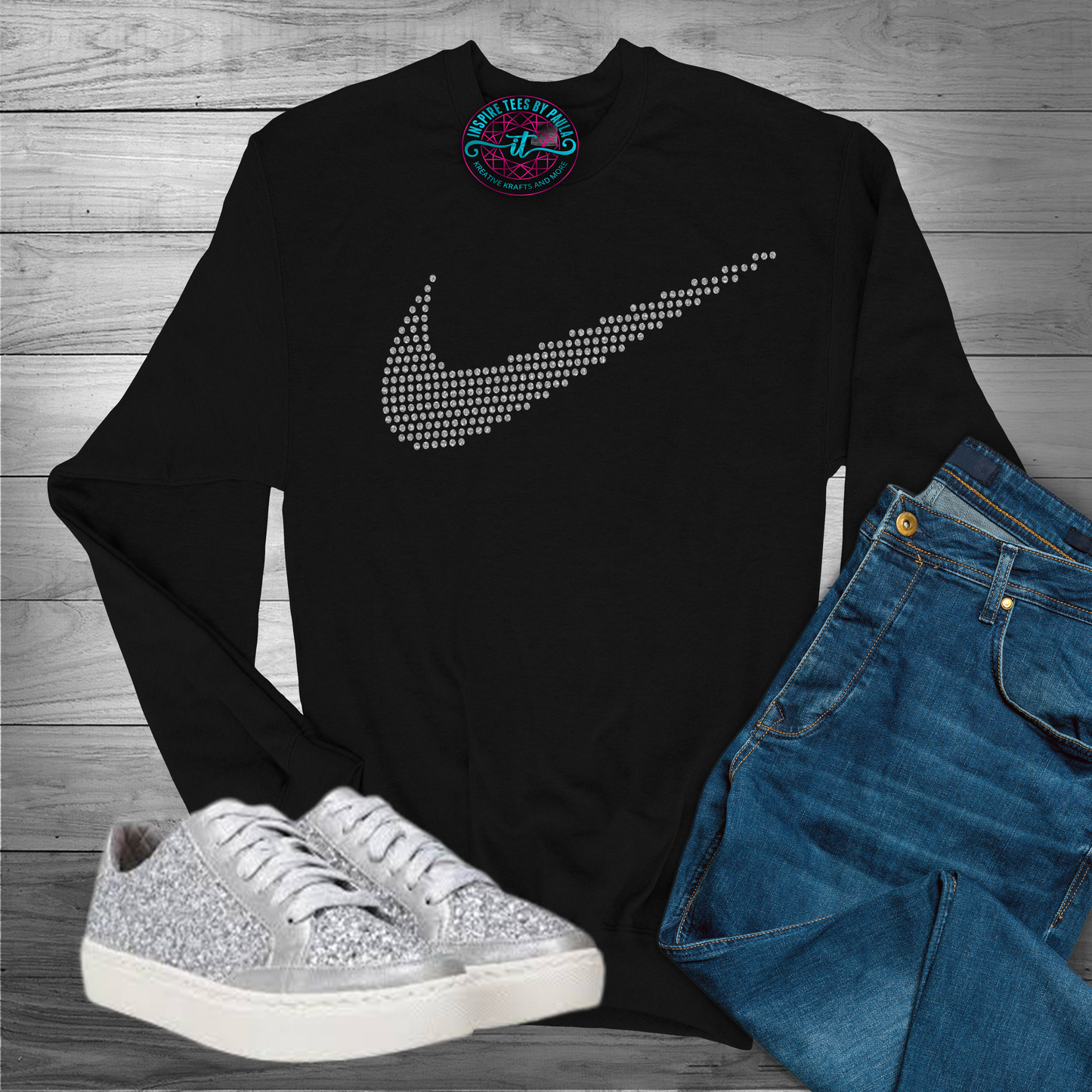 Nike Bling Logo Tee