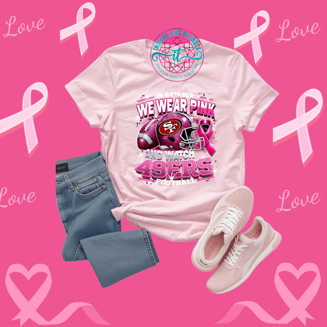 We Wear Pink NFL Edition