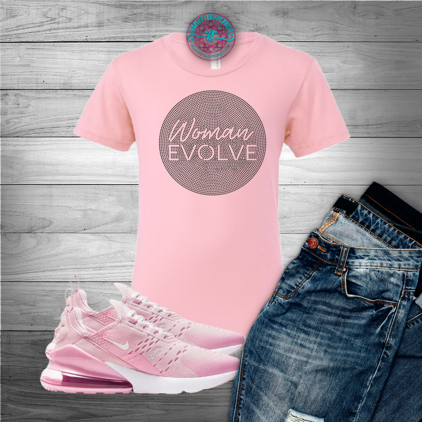 Woman Evolve Bling Tee