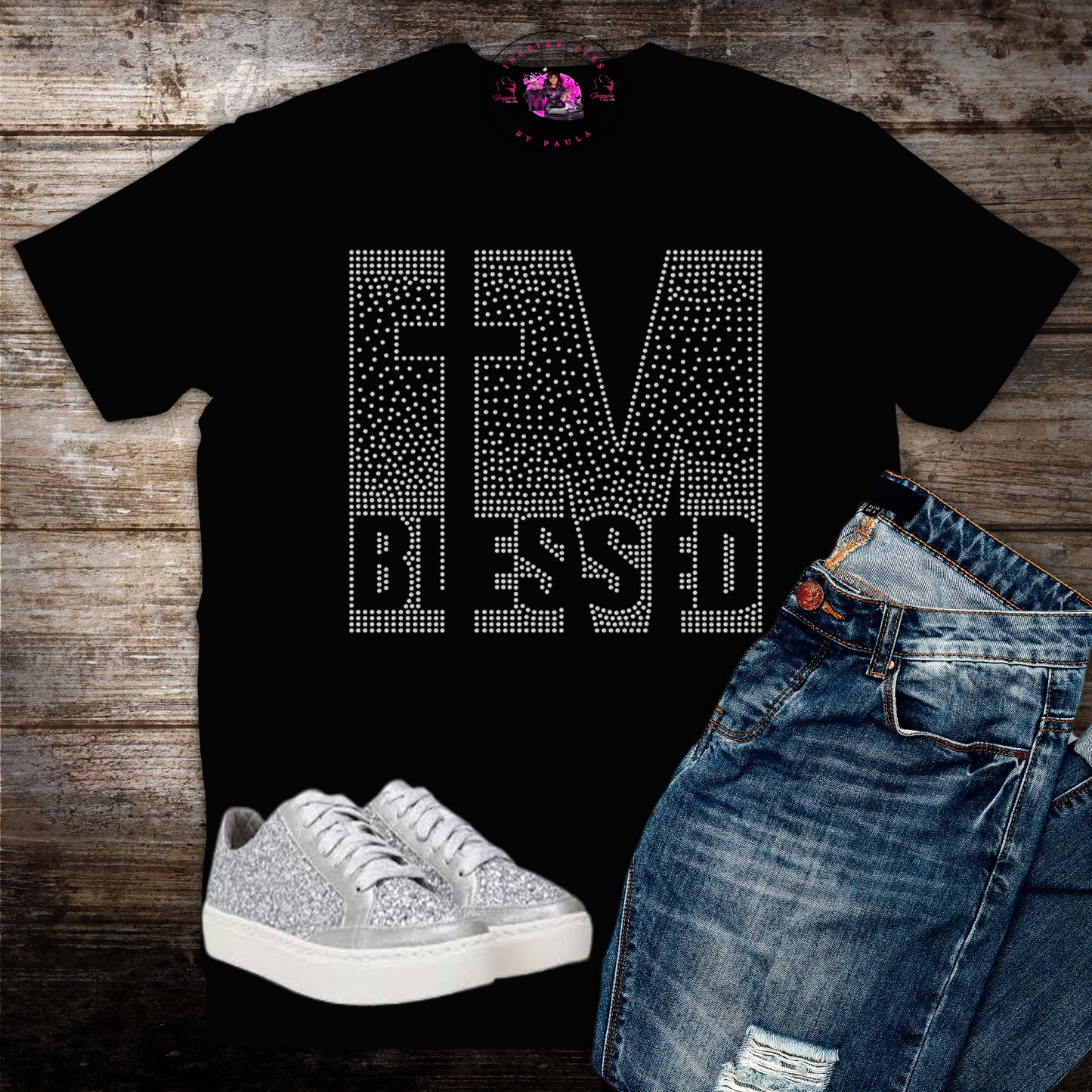 I'm Blessed (Bling Tee)