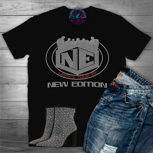 New Edition Legacy Tour Bling Tee