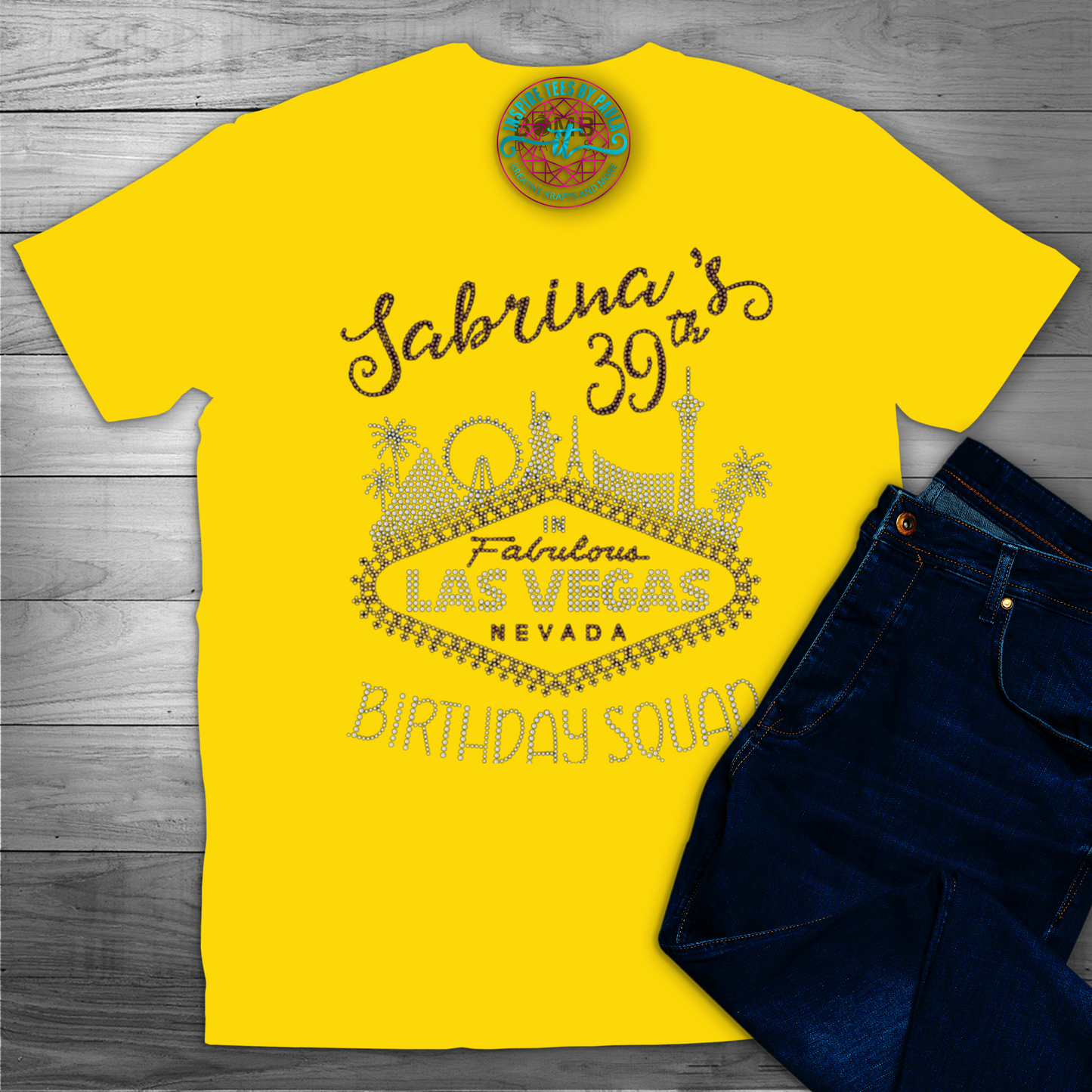 Sabrina Birthday Squad - Las Vegas Style