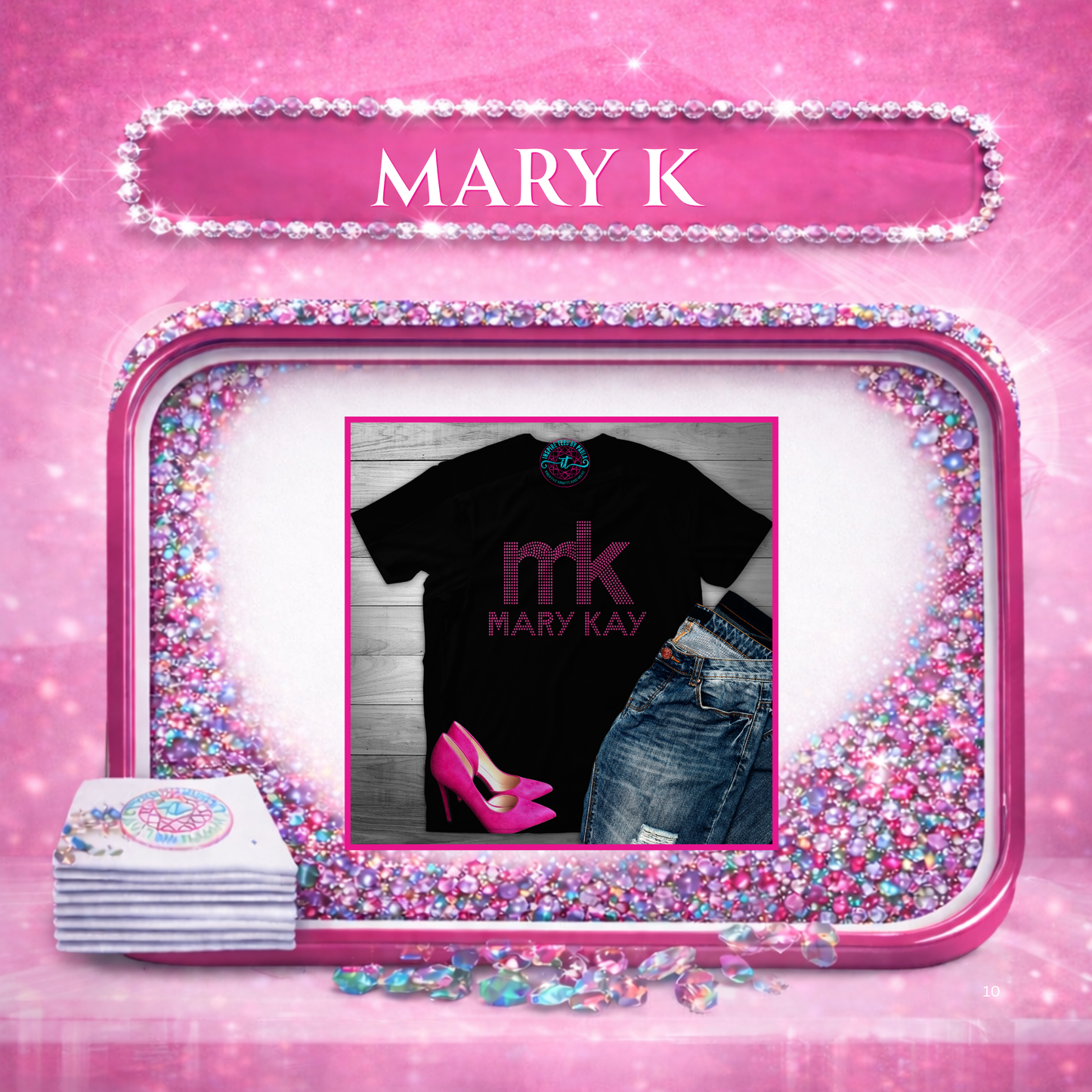 Mary Kay bling tee