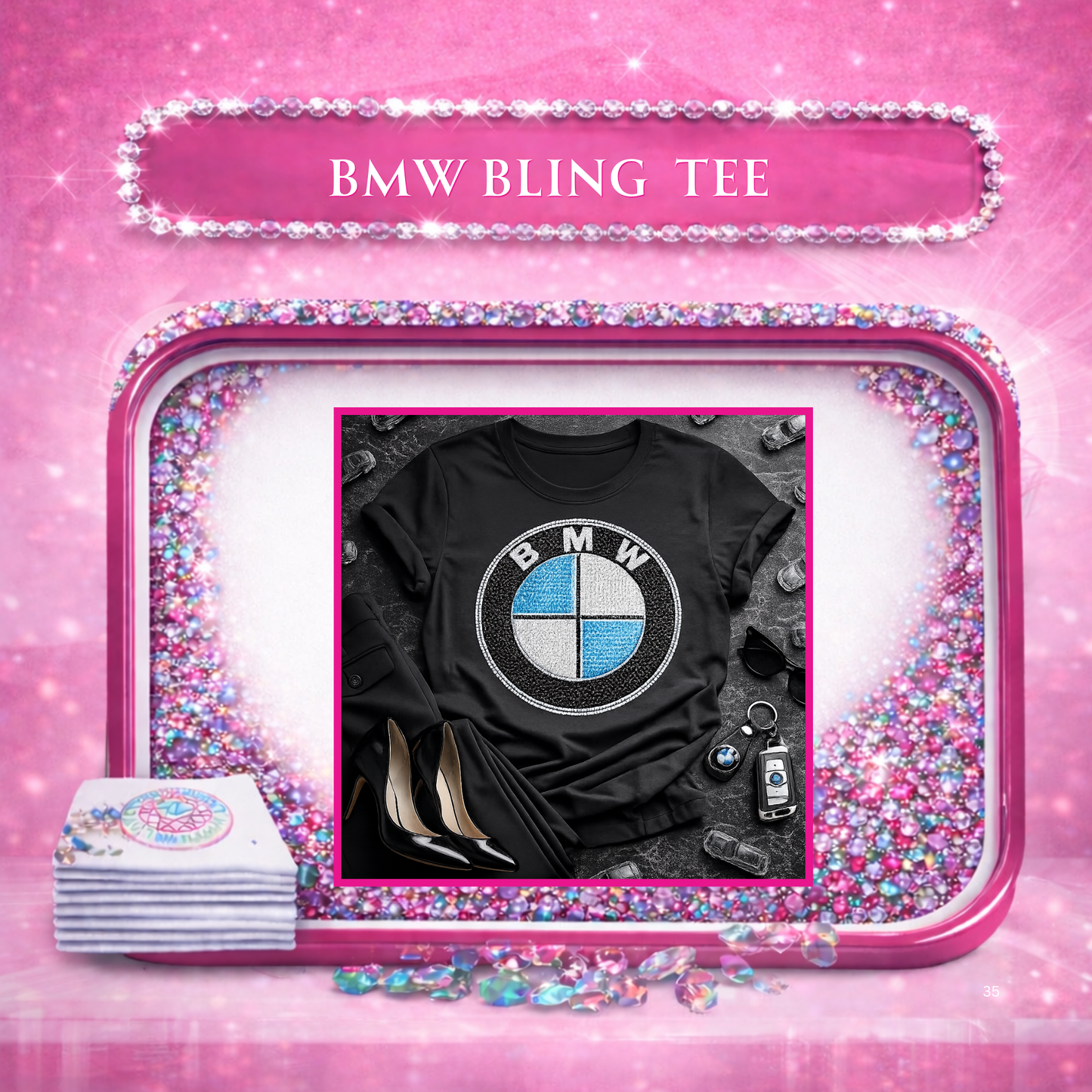 BMW Bling Tee