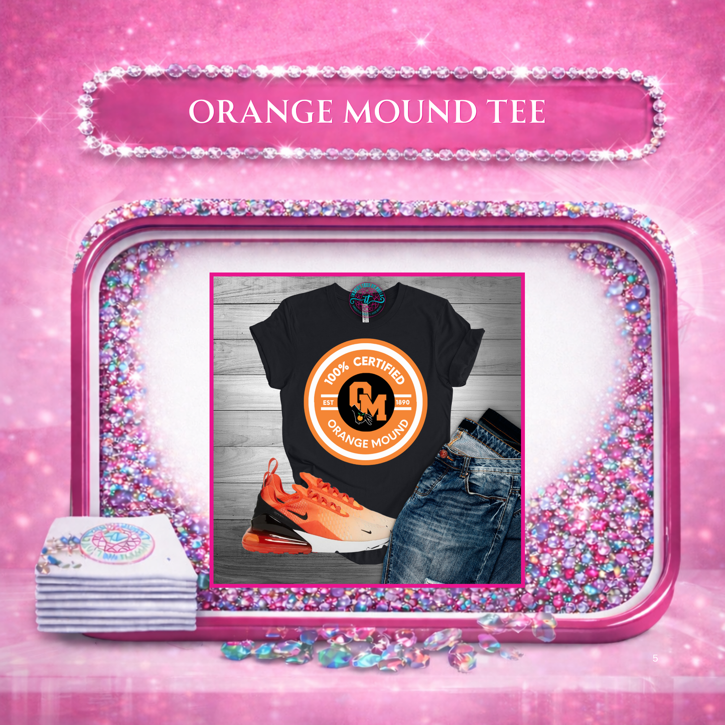 Orange Mound Tee