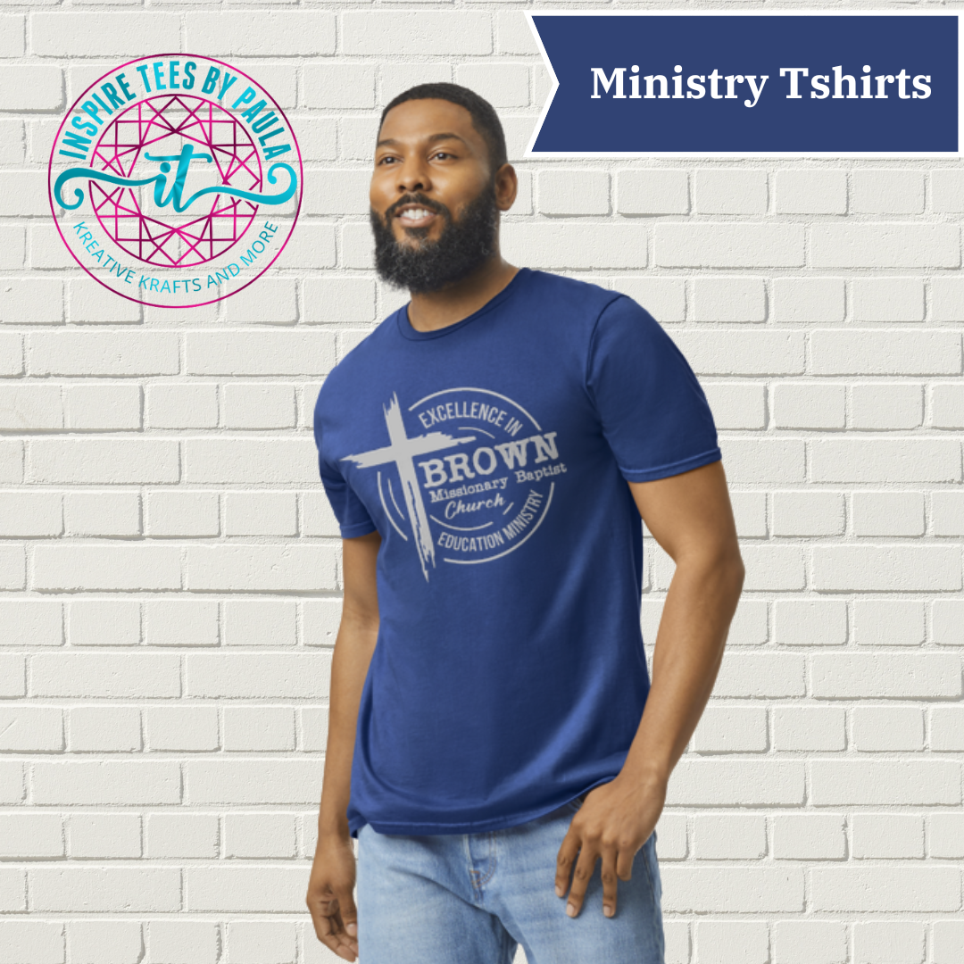 Ministry T-shirts - Brown Baptist