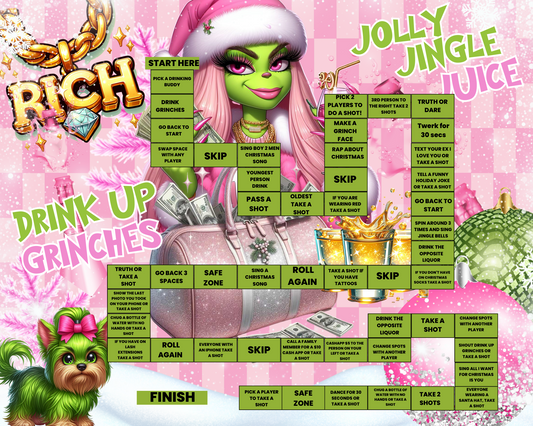 Drink Up Grinches Board Game