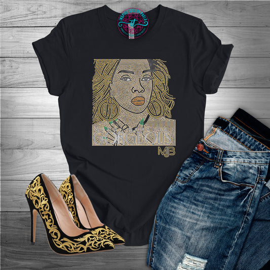 Good Morning Gorgeous MJB- Bling Tee