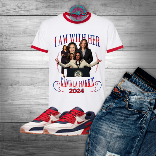 I AM WITH HER - KAMALA HARRIS 2024