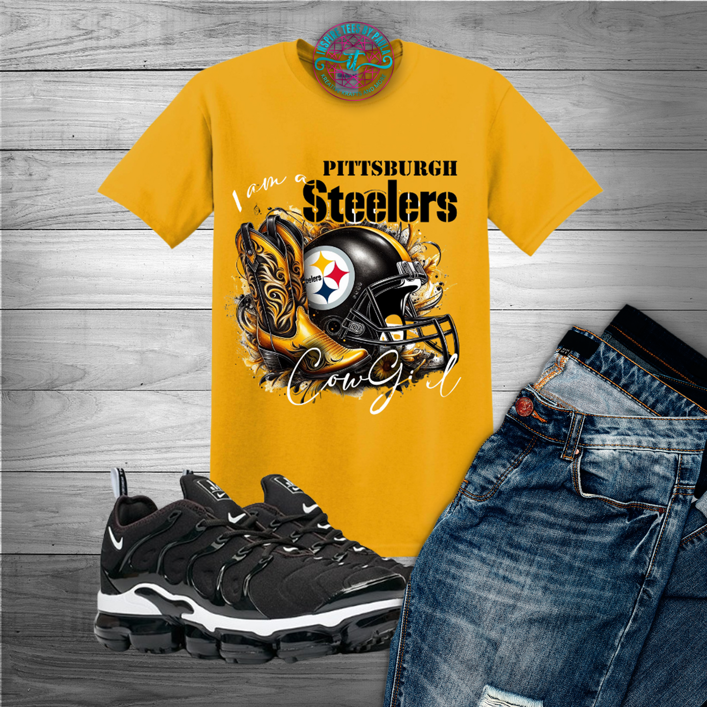 I Am a Pittsburg Steelers Cowgirl