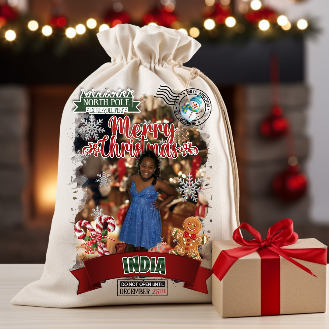 Personalized Santa Sack