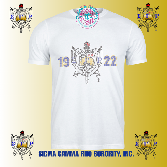Sigma Gamma Rho Bling Tee