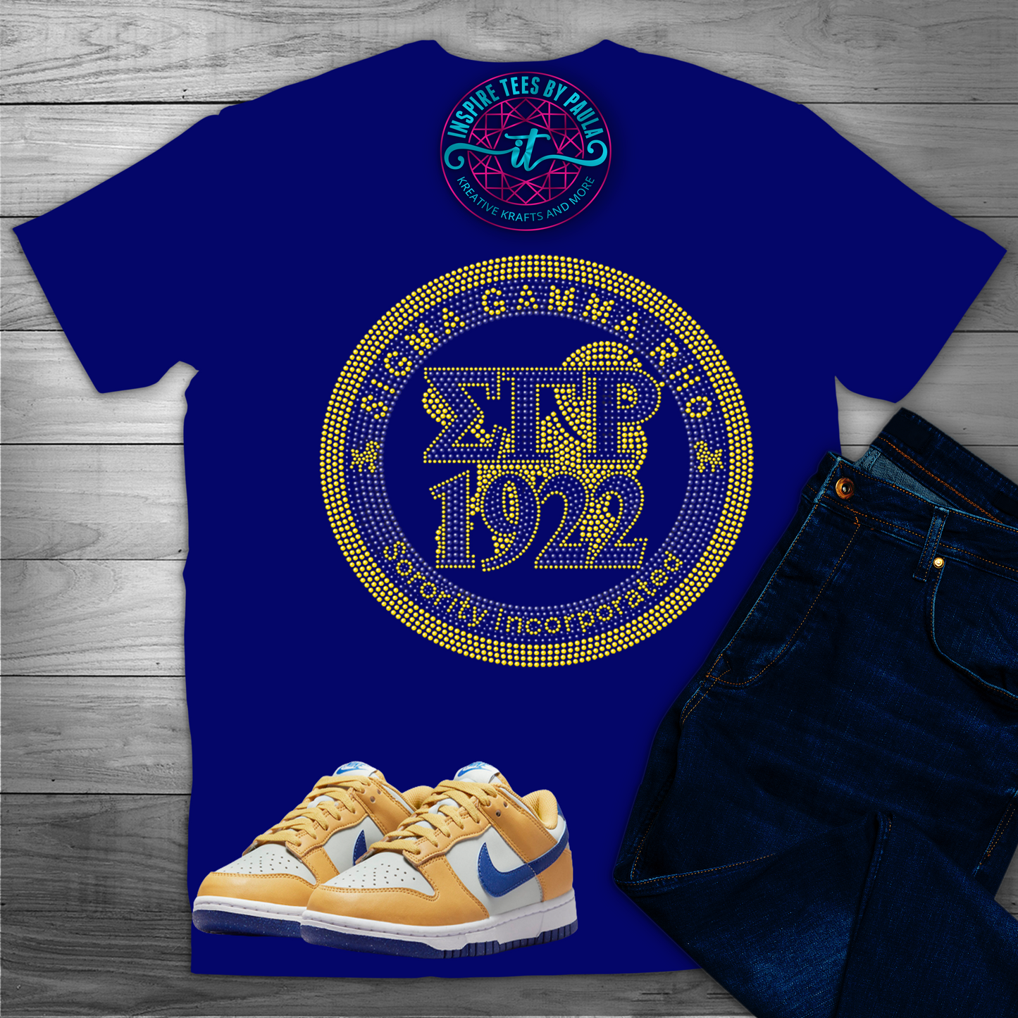 Sigma Gamma Rho Bling Tee