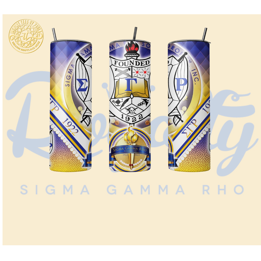 Sigma Gamma Rho Tumbler