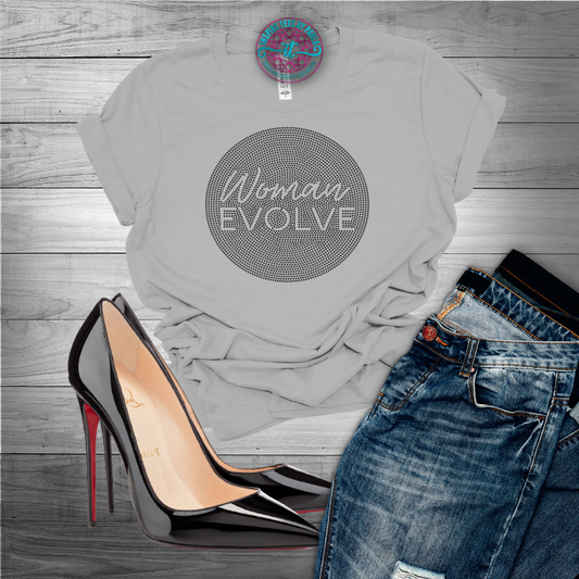 Woman Evolve Bling Tee