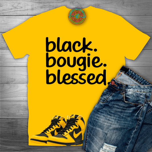 Black Bougie Blessed Tshirt